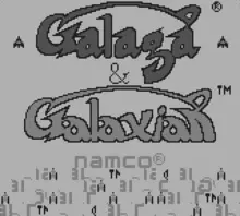 Image n° 2 - screenshots  : Galaga & Galaxian
